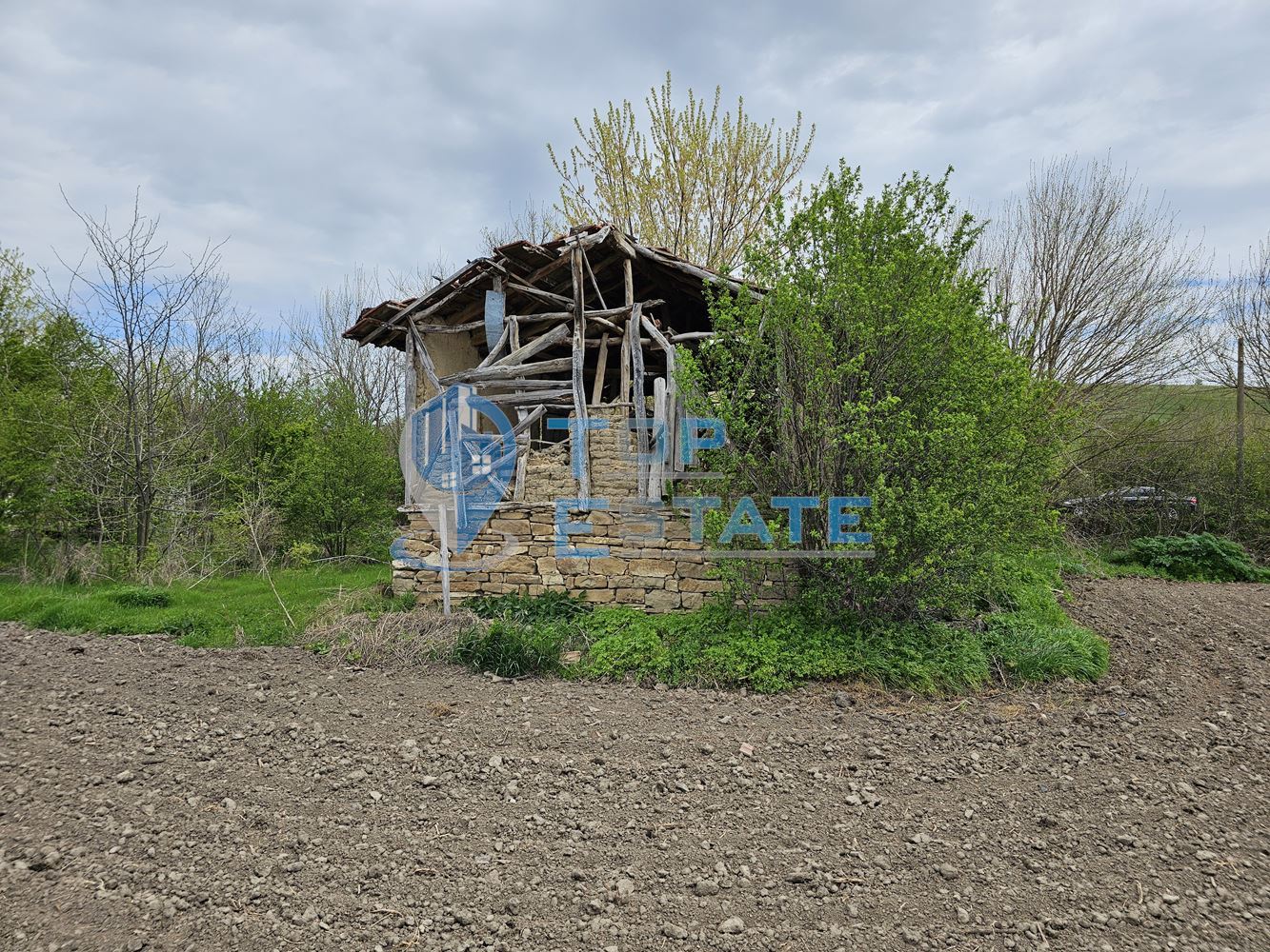 Голям парцел със стара къща в с. Драгомирово - 0