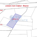 Парцел в регулация за промишлено строителство до главен път София - Варна - 0