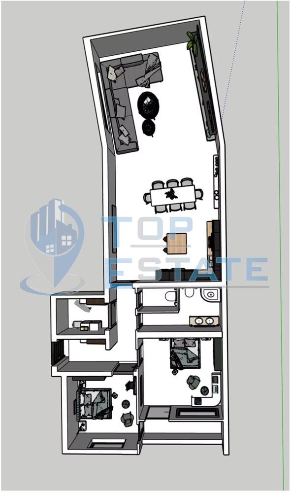 Тристаен апартамент ново строителсво кв. Бузлуджа, Град Велико Търново - 0