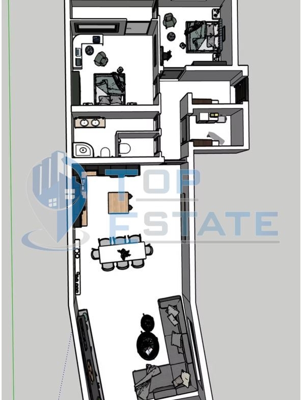Тристаен апартамент ново строителсво кв. Бузлуджа, Град Велико Търново - 0