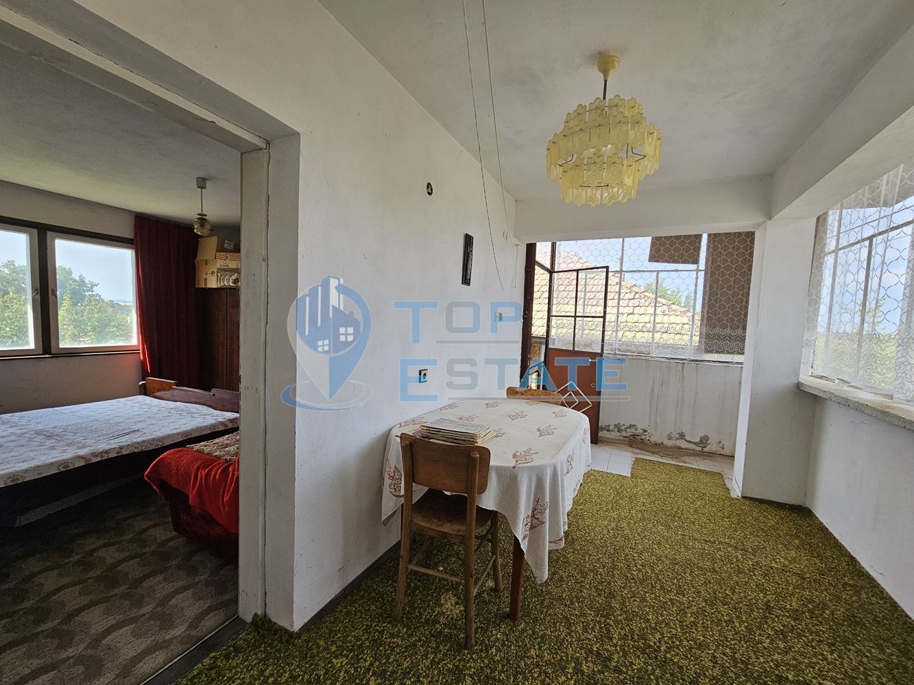 Монолитна двуетажна къща с втора къща в един двор в село Ново Градище, област Велико Търново - 0