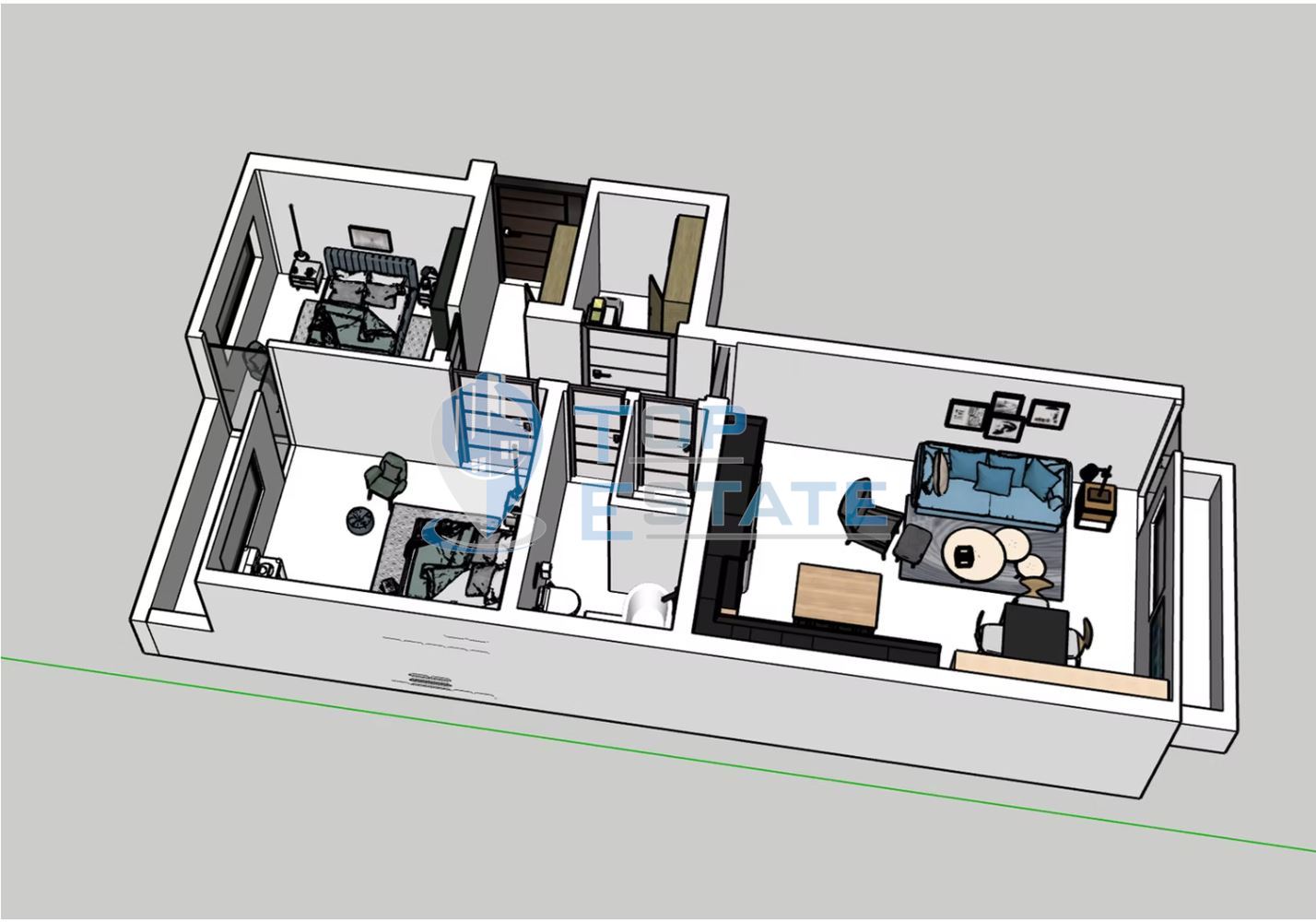 Тристаен апартамент ново строителство кв. Бузлуджа, град Велико Търново - 0