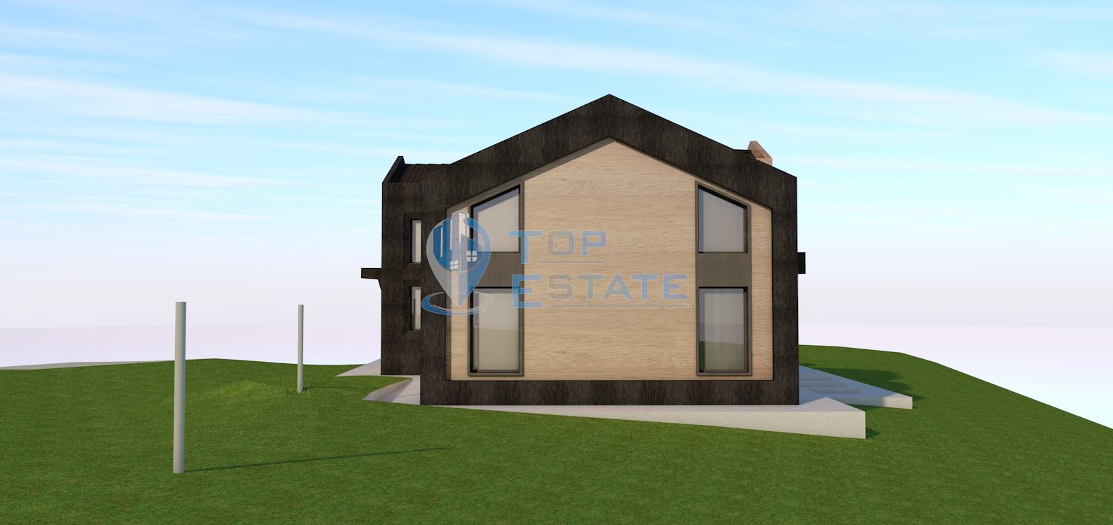 Парцел със панорамна гледка във високата част на град Елена, област Велико Търново - 0