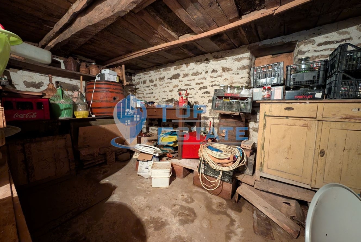 Двуетажна автентична къща с голям двор в село Лесичарка - 0