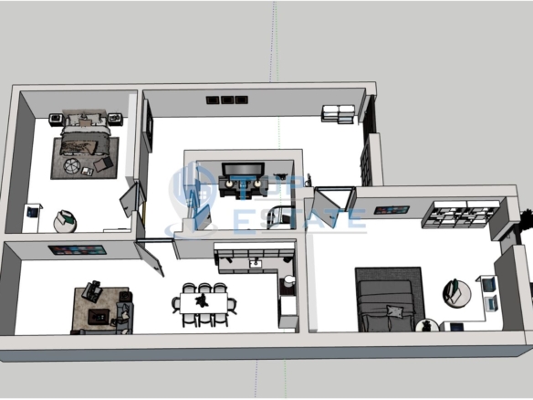Тристаен апартамент ново строителсво гр. Велико Търново, кв. Бузлуджа - 0
