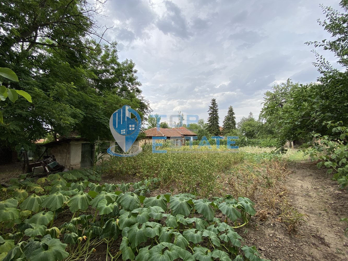 Тухлена къща с гараж в село Вързулица, област Велико Търново-0 Тухлена къща с гараж в село Вързулица, област Велико Търново - 0