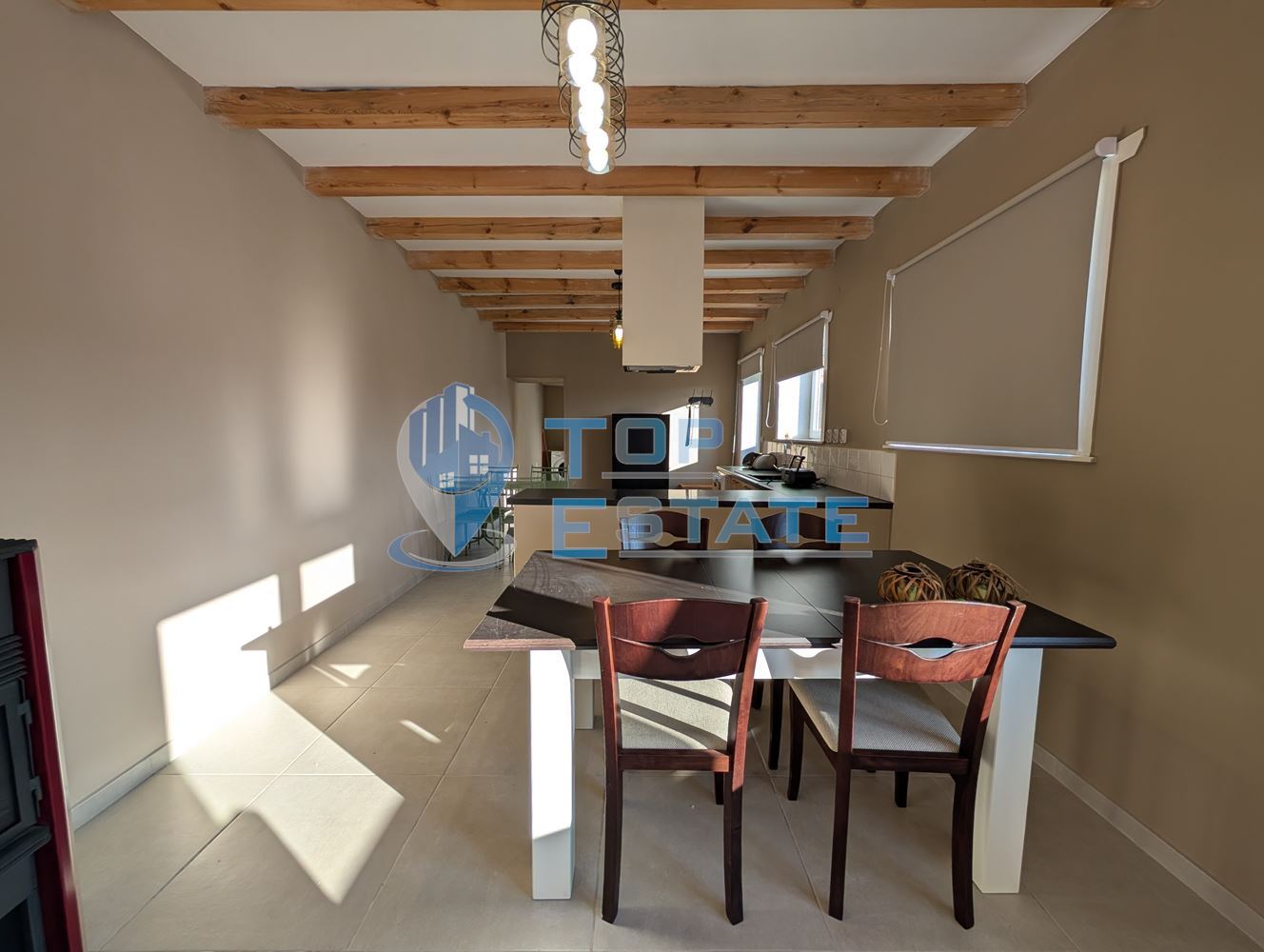 Реновирана тухлена къща с красива панорама и басейн в село Садина-0 Реновирана тухлена къща с красива панорама и басейн в село Садина - 0