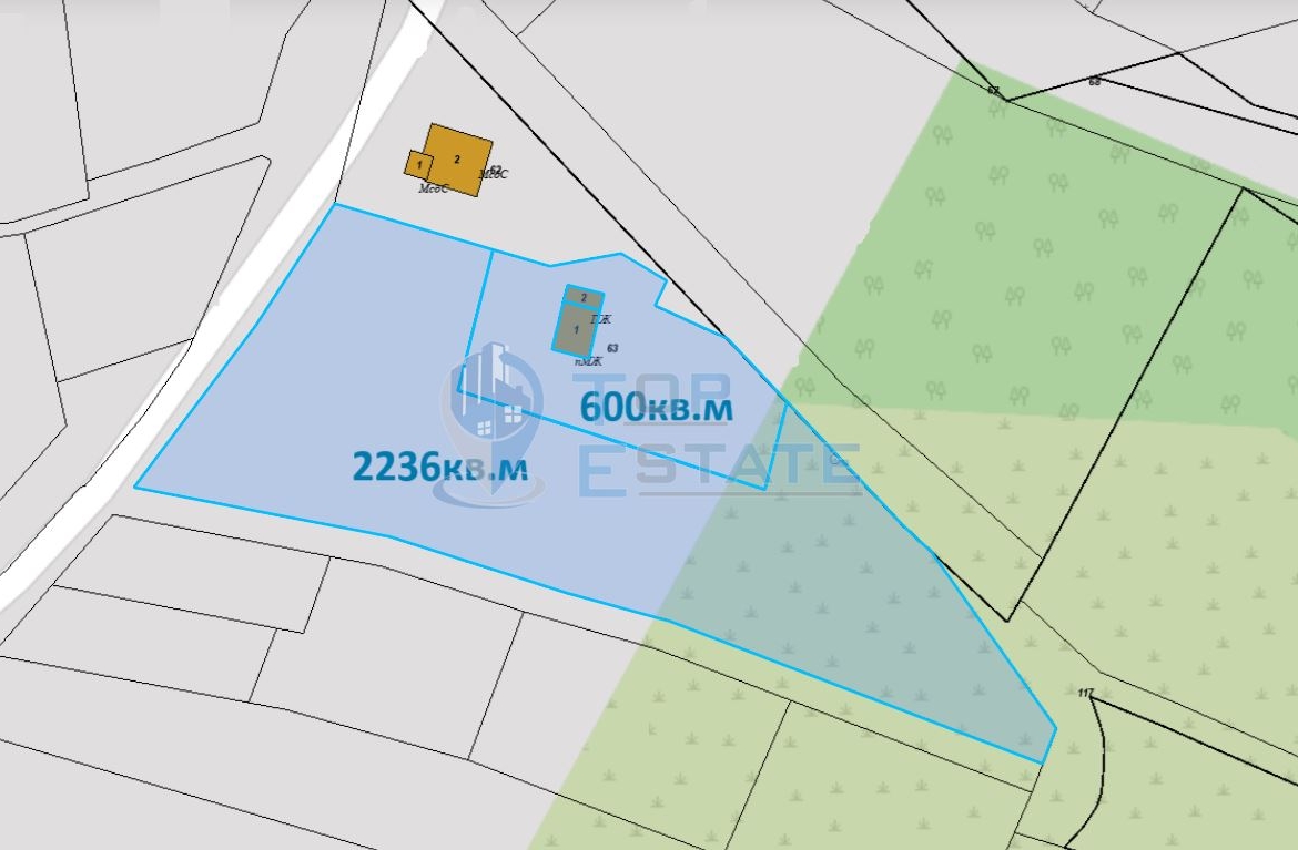 Парцел със панорамна гледка във високата част на град Елена, област Велико Търново - 0
