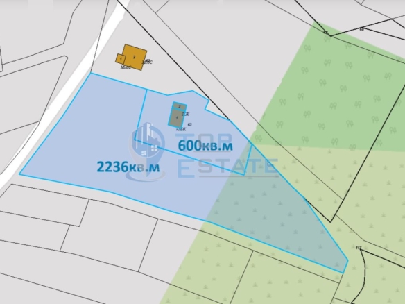 Парцел със панорамна гледка във високата част на град Елена, област Велико Търново - 0