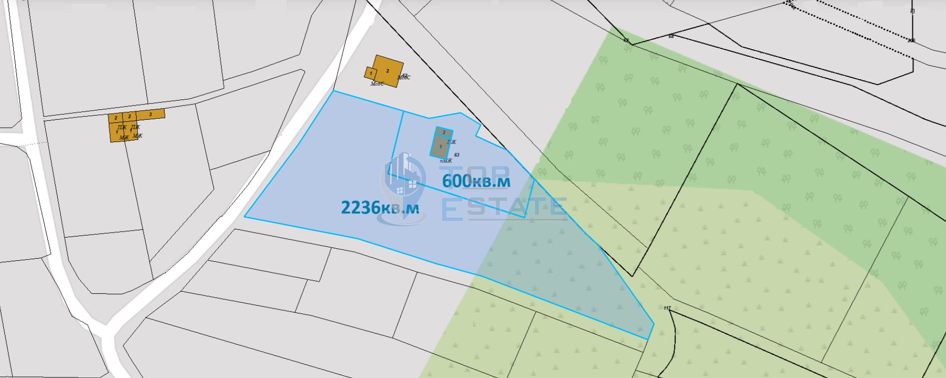 Парцел със панорамна гледка във високата част на град Елена, област Велико Търново - 0