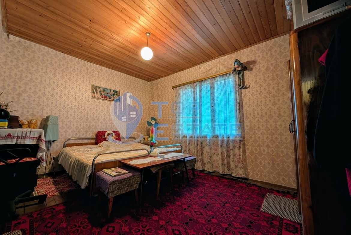 Едноетажна къща с множество стопански постройки и голям двор в село Хаджидимитрово - 0