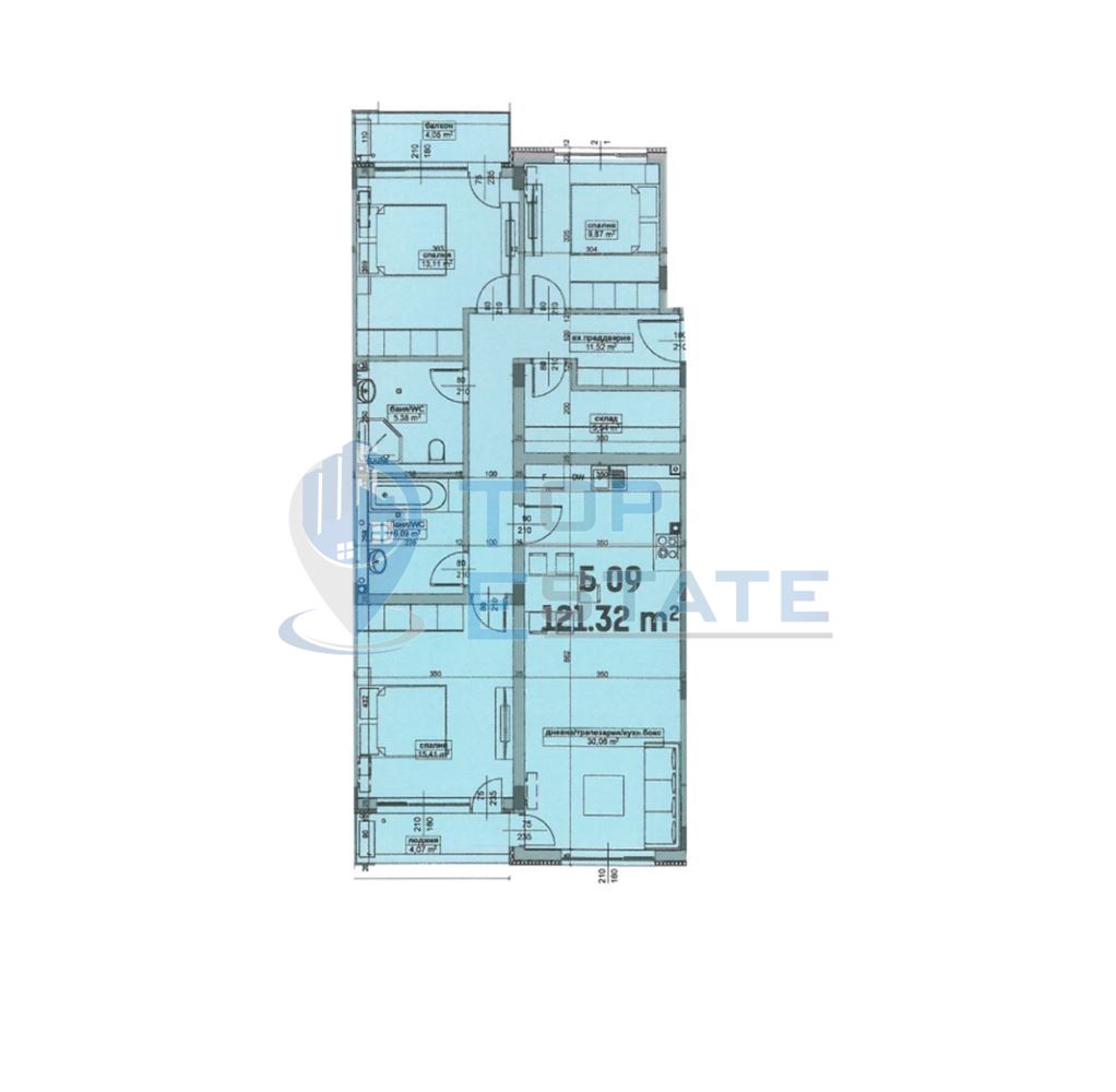 Просторен четиристаен апартамент ново строителсво кв. Бузлуджа, гр. Велико Търново-0 Просторен четиристаен апартамент ново строителсво кв. Бузлуджа, гр. Велико Търново - 0