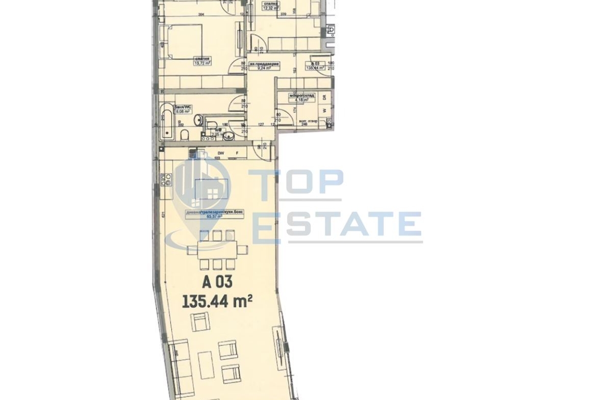 Тристаен апартамент ново строителсво кв. Бузлуджа, Град Велико Търново - 0