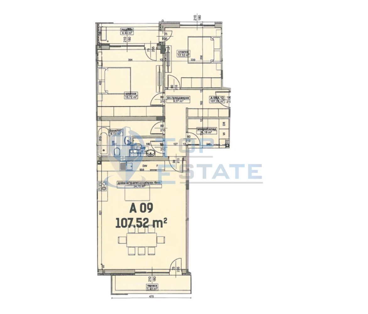 Тристаен апартамент ново строителство кв. Бузлуджа, град Велико Търново - 0