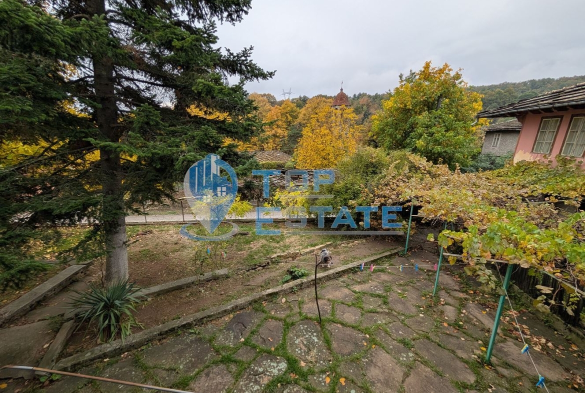 Двуетажна автентична къща с голям двор в село Лесичарка - 0