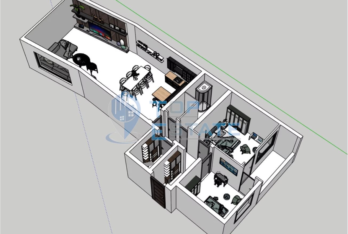 Тристаен апартамент ново строителсво кв. Бузлуджа, Град Велико Търново - 0