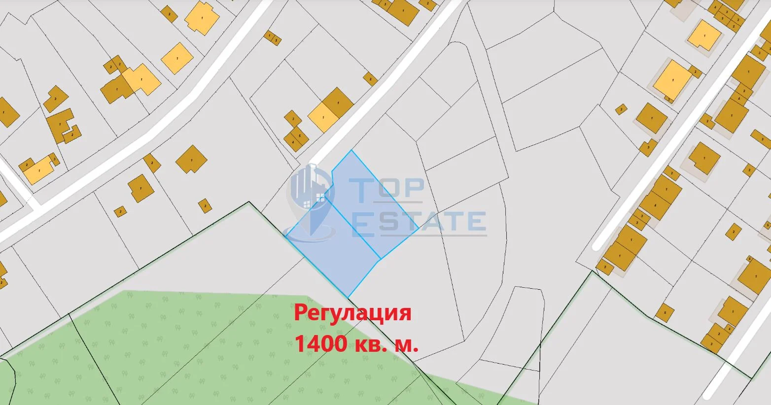 Парцел в регулация в близост до центъра на град Плачковци - 0