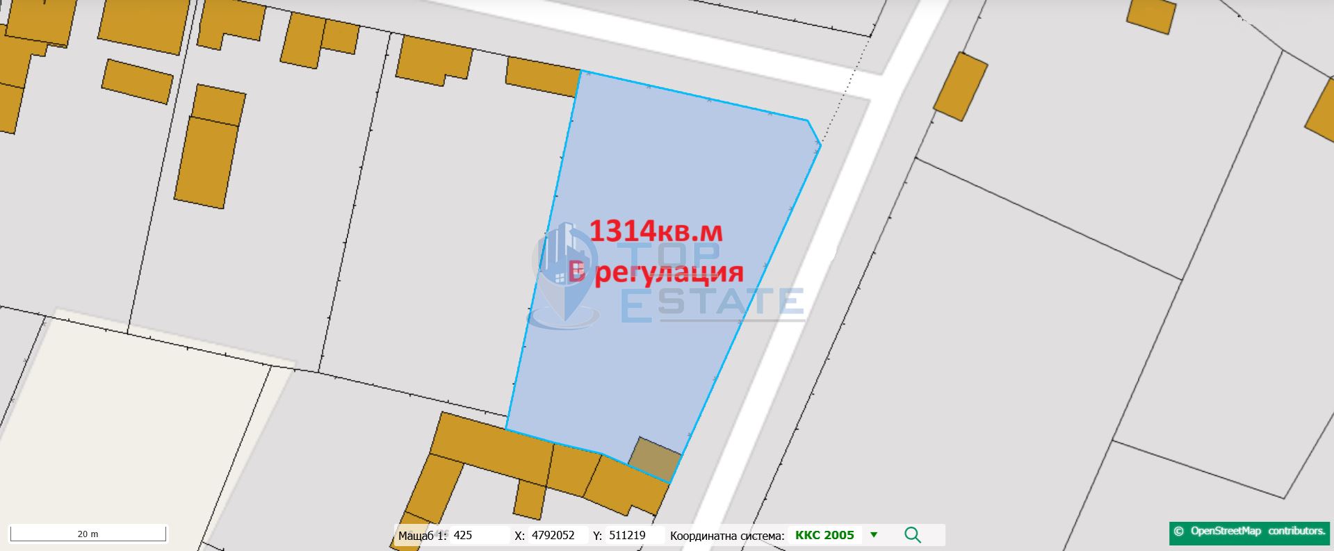 Равен парцел в регулация в село Куцина, община Полски Тръмбеш, област Велико Търново - 0