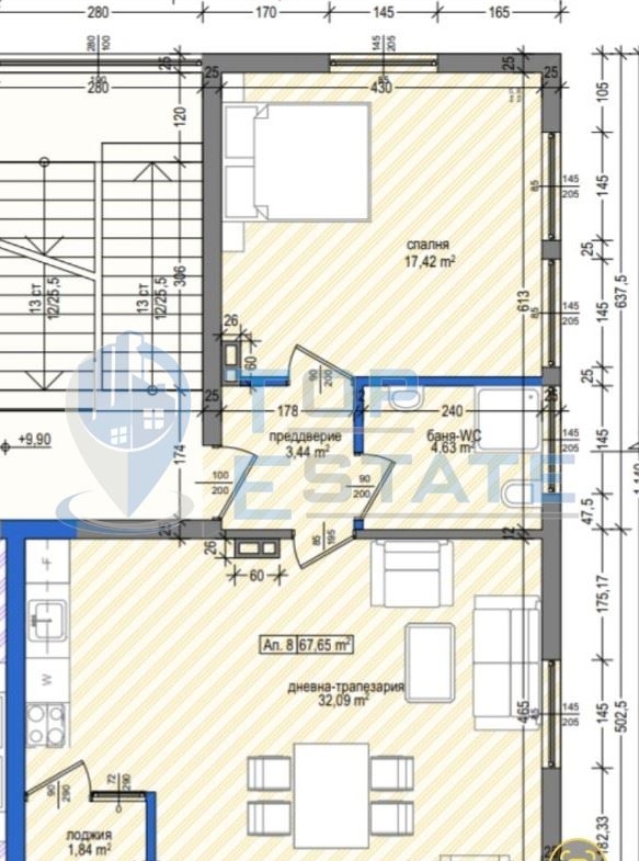 Тухлен апартамент в центъра на град Павликени, област Велико Търново - 0