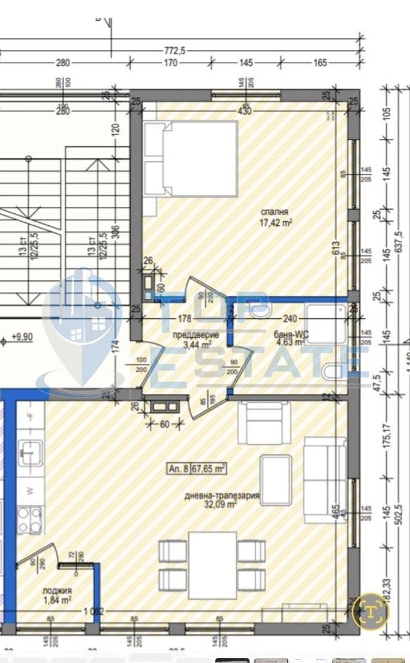 Тухлен апартамент в центъра на град Павликени, област Велико Търново - 0