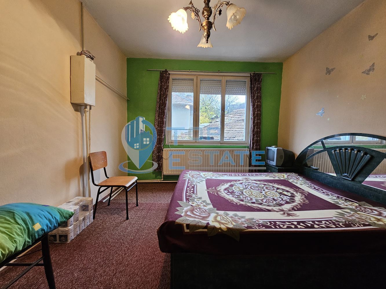 Двуетажна тухлена и обзаведена къща в село Хаджидимитрово-0 Двуетажна тухлена и обзаведена къща в село Хаджидимитрово - 0