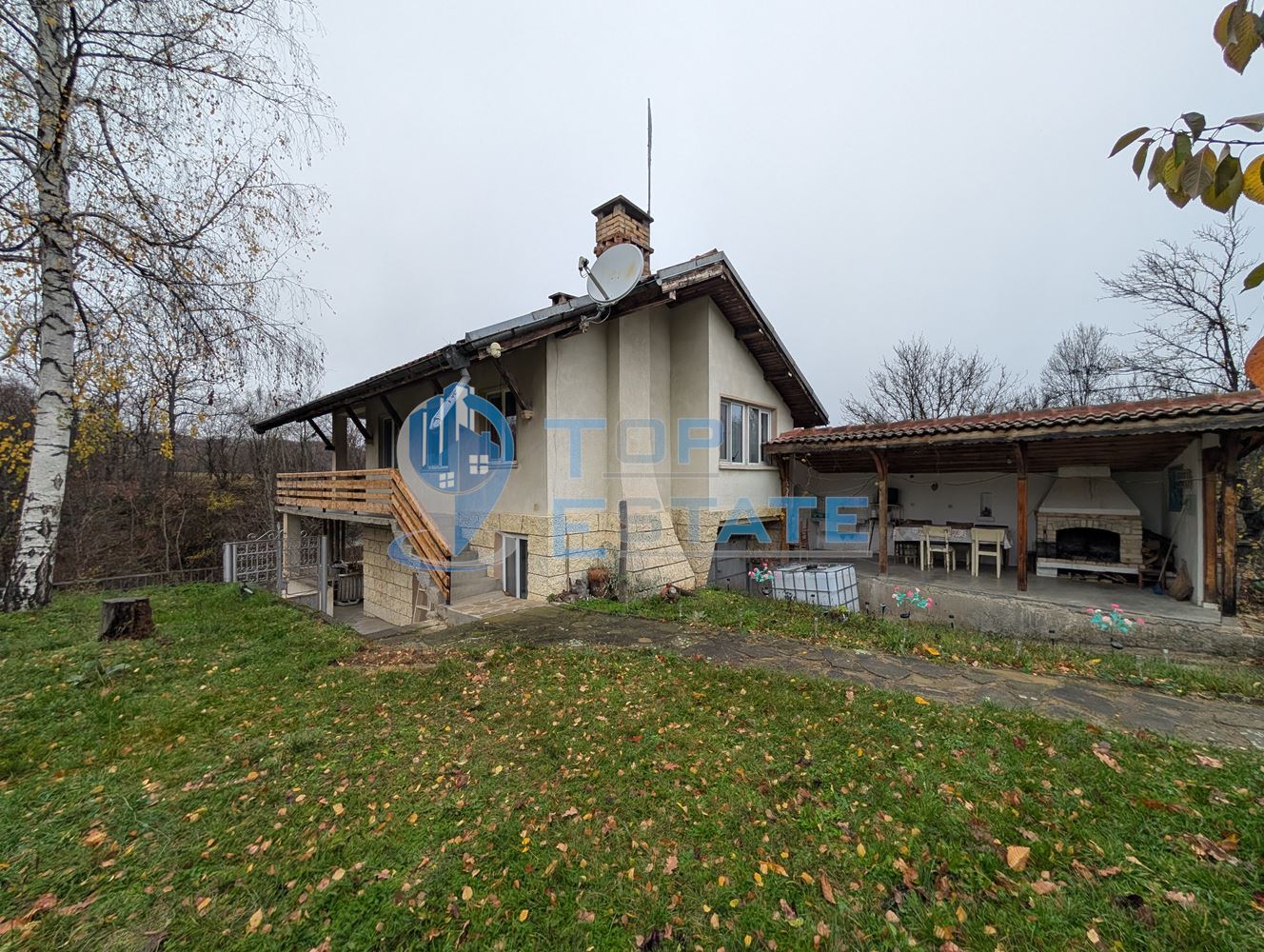 Двуетажна масивна вила до река в Еленския балкан-0 Двуетажна масивна вила до река в Еленския балкан - 0