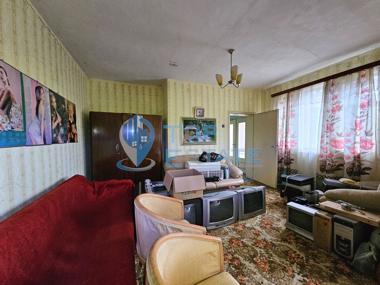 Здрава тухлена къща с гараж в село Пиперково, област Русе-0 Здрава тухлена къща с гараж в село Пиперково, област Русе - 0