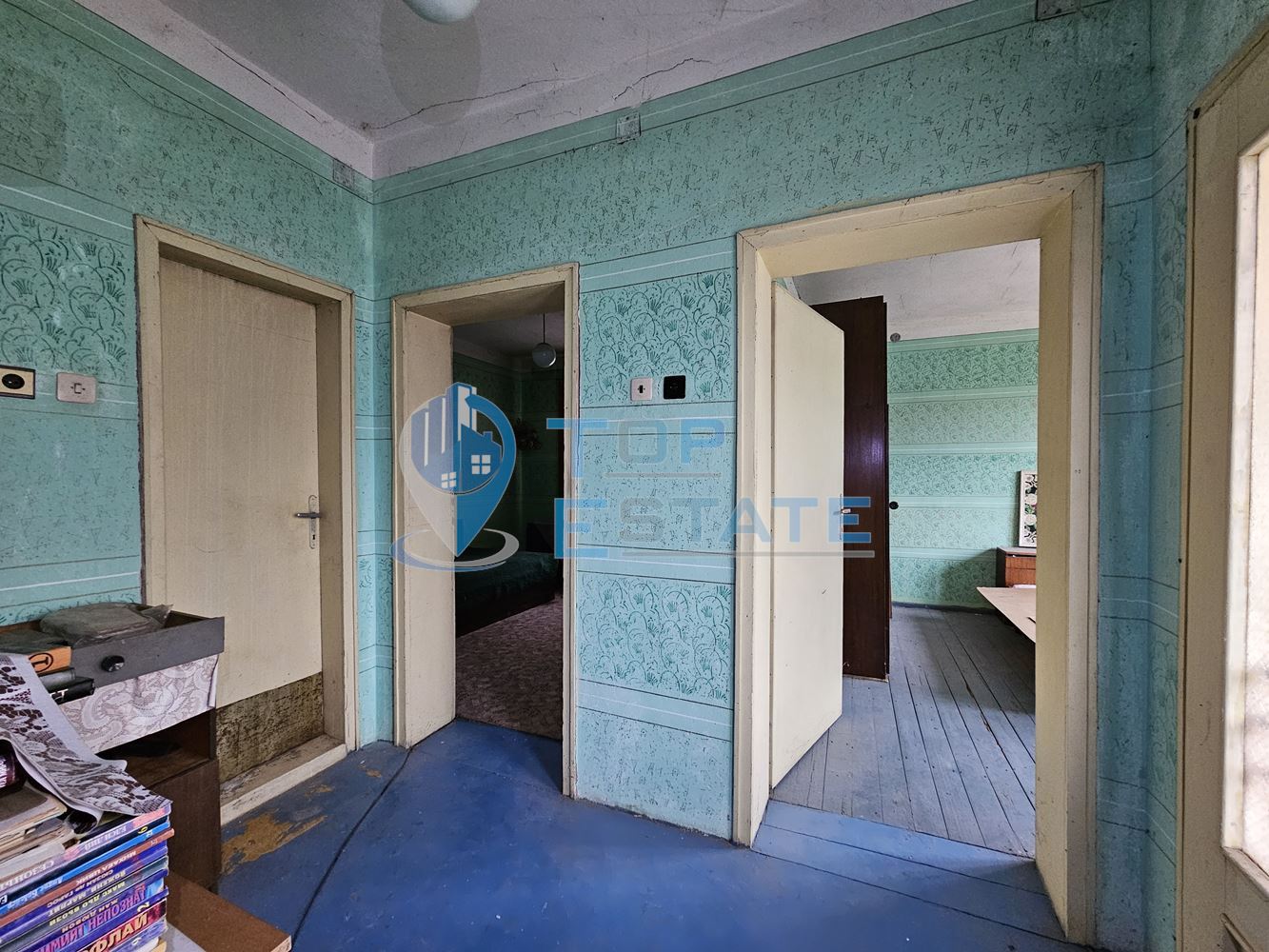 Здрава тухлена къща с гараж в село Пиперково, област Русе-0 Здрава тухлена къща с гараж в село Пиперково, област Русе - 0