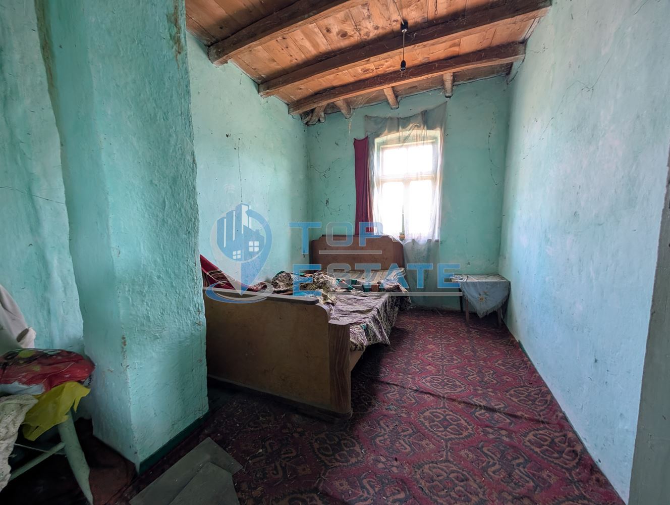 Парцел със стара двуетажна къща в село Ново село - 0