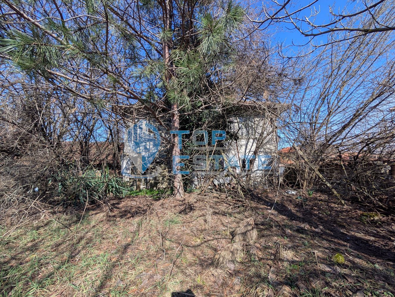 Парцел със стара двуетажна къща в село Ново село - 0