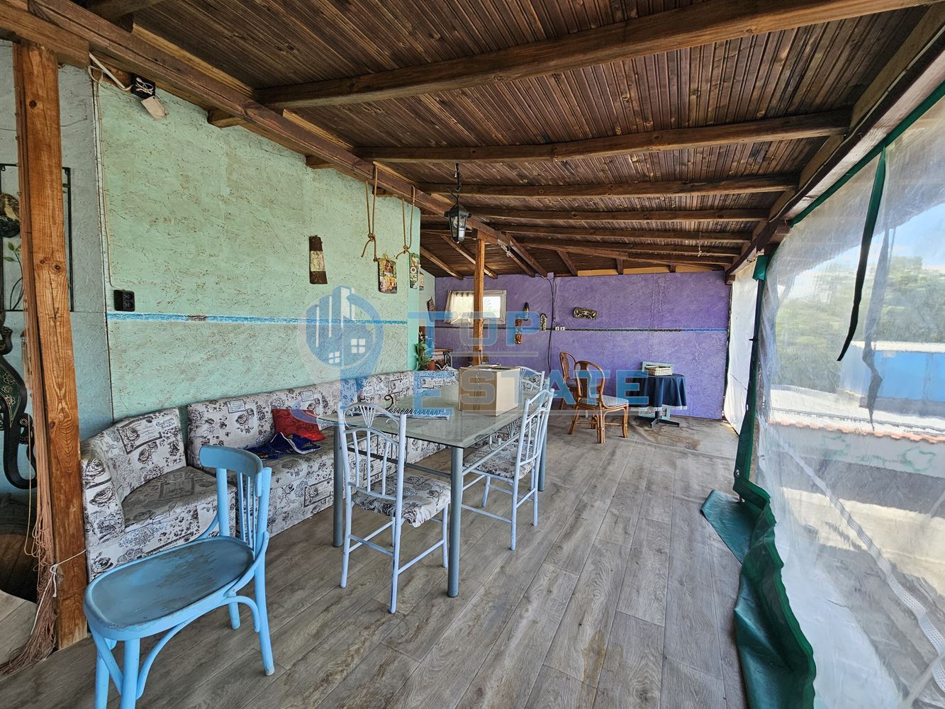 Промишленa сграда със собствен трафопост на главен път Русе - Свиленград в село Поликраище - 0